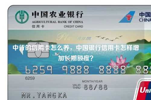 中行的信用卡怎么养，中国银行信用卡怎样增加长期额度？